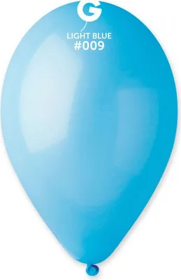 Produktbild von G90 Pastellballons 10 - blau 09/ 100 Stk.
