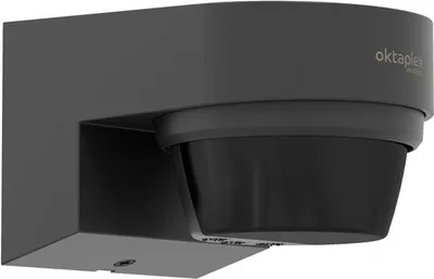 Productafbeelding van infrarood bewegingsmelder voor buiten 12 m / 240° IP65 antraciet