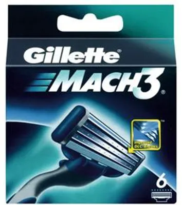 Zdjęcie produktu dla GILLETTE Mach3, 6 ostrzy