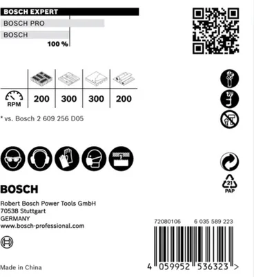 Immagine prodotto di Sega a tazza Bosch EXPERT 140 mm Materiale da costruzione in metallo duro EXPERT , 2608900486