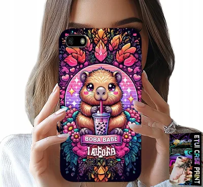 Immagine prodotto di Custodia Per Huawei Y5 2018 - Dolce Capibara Con Sceicco, Super Design