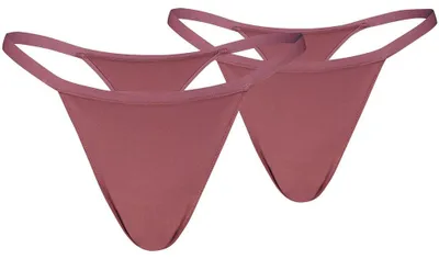 Produktbild von PUMA Women Microfiber Tanga Strings 2P