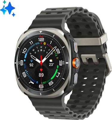 Zdjęcie produktu dla Samsung Galaxy Watch Ultra, 3,81 cm (1.5"), AMOLED, Ekran dotykowy, Wi-Fi, GPS, 60,5 g