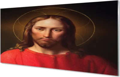 Produktbild von Glasbilder 100x50 Wandkunst Jesus