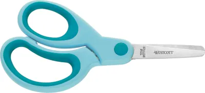 Image de Westcott ciseaux enfants E-21586 00 li pointe ronde 13cm turquoise
