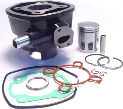 Obrázok produktu pre Sada valcov JMP štandard šedá liatina pre Yamaha Aerox , Aprilia SR Racing LC Sport MBK Nitro Jog RR R Naked Malaguti F15 Firefox Stealth Area 51 Motowell Crogen RS F12 Phantom Benelli 491 Italjet Dragster Mach G Beta Ark AC Magnet Rally 50 c