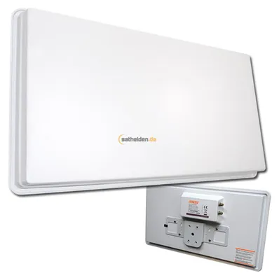 Productafbeelding van Selfsat H30D2 platte antenne met dubbele LNB voor 2 gebruikers