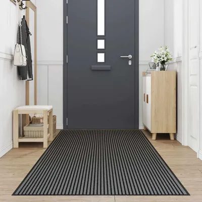 Obrázok produktu pre vidaXL Rohožka čierno-sivá 115x500 cm