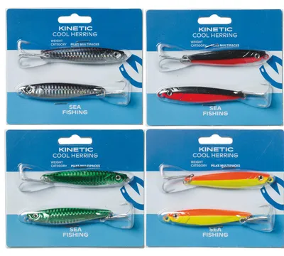 Produktbild von Kinetic Cool Herring - Küstenblinker, Gewicht:25g, Farbe:Black/Silver