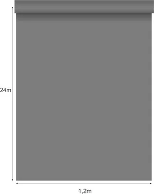 Produktbild von 24m x 1,20m grau Tischdecke Vlies CHIC® Airlaid