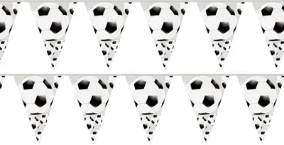 Produktbild von Fußball Torjäger Wimpelkette 4m