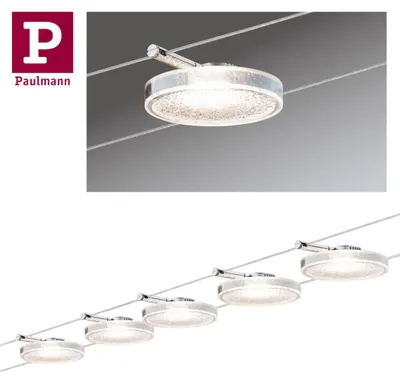 Produktbild von Paulmann 941.10, Schienenlichtschranke, 5 Glühbirne(n), LED, 250 lm, 230 V, Chrom