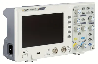 Immagine prodotto di Oscilloscopio digitale SDS1102 - Oscilloscopio - Analizzatore di segnali - Strumento di misura - Tester elettronico
