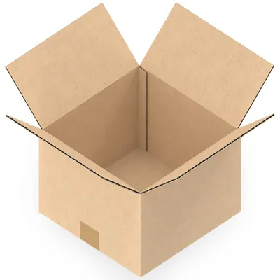 Produktbild von KK Verpackungen 100 Stück Versandkartons 250 x 250 x 190 mm Kartons 1-wellig, Faltkartons