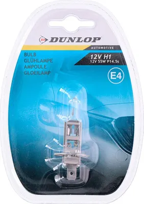 Produktbild von Dunlop 12v H1 55w Autolicht Durchsichtig Durchsichtig One Size