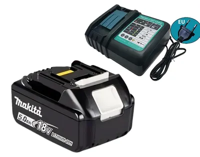 Obrázek produktu pro Lithium-iontová baterie, 18 V, kapacita 5,0 Ah, 1 baterie, 1 nabíječka
