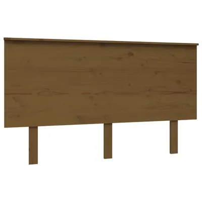 Produktbild von Kopfteil Honigbraun 139x6x82,5 cm Massivholz Kiefer
