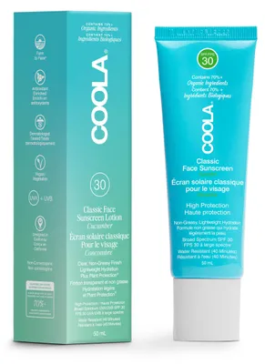 Productafbeelding van Coola Classic gezichtsbalsem met zonnebescherming, SPF30