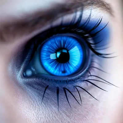 Immagine prodotto di Lenti a contatto colorate blu - Lenti a contatto giornaliere a tema horror per Halloween e Carnevale - senza correzione - Vampiro e Dracula (blu, 1 paio / 2 pezzi)