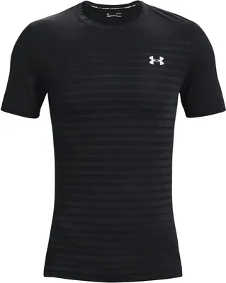 Produktbild von Under Armour UA Seamless Fade Fade Black/Mod Gray L Laufshirt mit Kurzarm