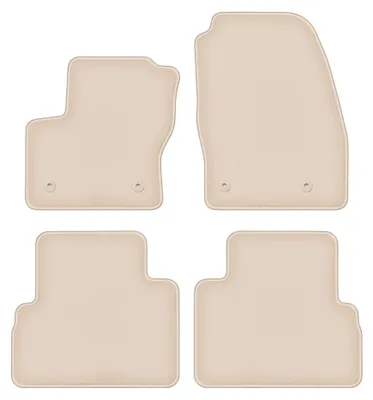 Immagine prodotto di Tappetini in moquette per Ford C-MAX MK2 2015-2019 (monovolume) – set 4 pezzi, beige, su misura – Wielganizator FORTUNA