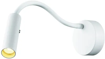 Produktbild von SLV 1006161 KARPO GOOSE, Wandaufbauleuchte weiß 5,8W 3000K 40°