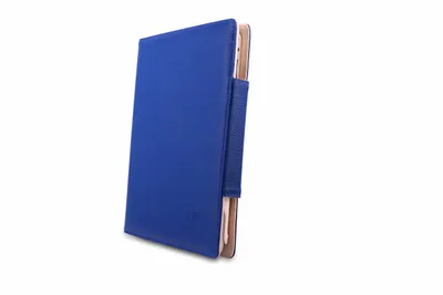 Image de Étui en cuir MACLOVE Premium pour iPad de Peter Jäckel, bleu Marquess