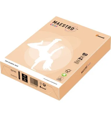 Obrázek produktu pro MAESTRO Kopierpapier color A4 9417-SA24A80S lachs 500Bl.
