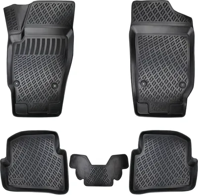 Produktbild von 3D Auto Fussmatten für VW Polo 5 2009-2017