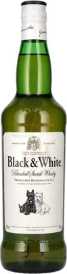 Immagine prodotto di Whisky scozzese blended bianco e nero 40 %  0,70 lt.