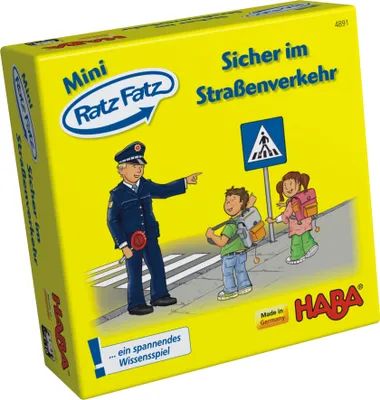 Produktbild von Haba 4891 - Mini Ratz Fatz - Sicher im Straßenverkehr