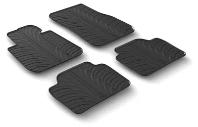 Produktbild von LAMPA Fußmatten Set Gummi für BMW 3 Touring (F31) Vorne+Hinten
