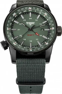 Produktbild von Traser H3 P68 Pathfinder GMT Green Quarz 109035