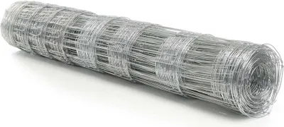 Image de Wiltec Grillage contre gibier - 50 m x 100 cm - Clôture en fil de fer 100/08/15 - Grillage noué Agricole Sylvicole Jardin Agriculture Sylviculture Potager Viticulture