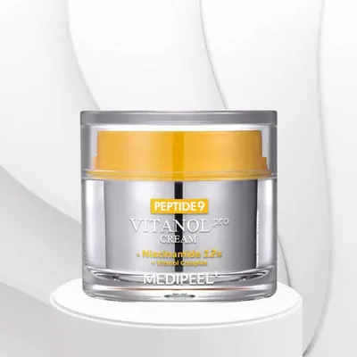 Immagine prodotto di MEDI-PEEL Peptide 9 Vitanol Cream Pro 50 g - crema anti-età con niacinamide