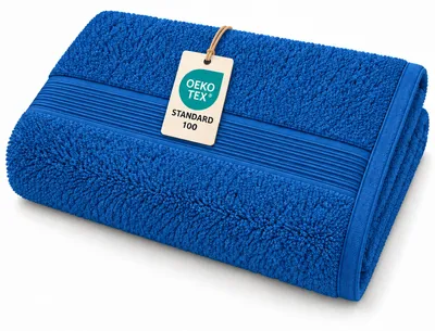Immagine prodotto di Asciugamano da sauna in spugna, 500 g/m², 80 x 200 cm, blu reale