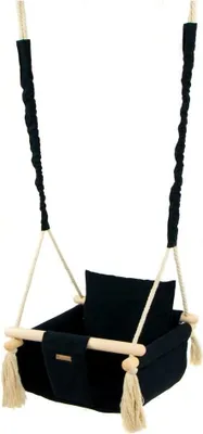 Immagine prodotto di Altalena per bambini - Altalena per bambini - altezza massima 20 kg - Nero