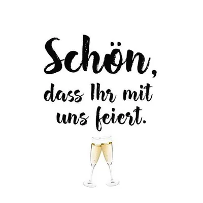 Produktbild von 20 Servietten Schön Feiern - Mit uns 33x33cm