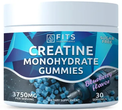 Obrázek produktu pro Gumové medvídky s kreatin monohydrátem 3750 mg, 90 kusů