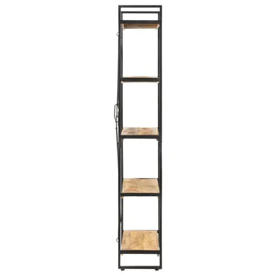 Obrázek produktu pro vidaXL Knihovna 5 přihrádek 90 x 30 x 180 cm mango masiv