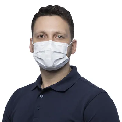 Produktbild von NITRAS PROTECT, medizinische Gesichtsmaske, weiß