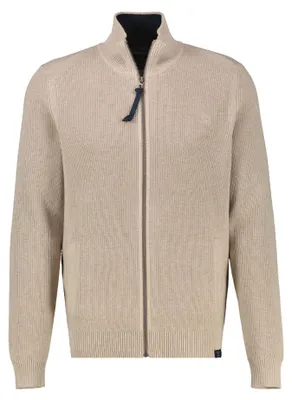 Produktbild von Lerros Moden GmbH STRICKJACKE GRAVEL BEIGE ME XXL