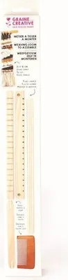 Produktbild von Webstuhl + Webschützen & Schilfrohr - 40 x 30 cm