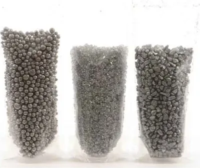 Produktbild von Kaemingk Dekosteine 3er Set mit je 295 ml silber