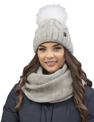 Image de Vivisence 7014kmpl beige melange ensemble uni bonnet+confort