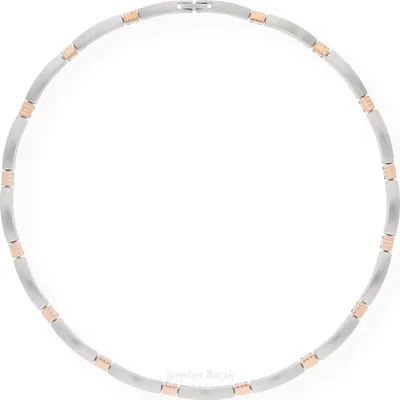 Produktbild von Boccia Damen Collier aus Titan 45cm in Bicolor - 0877-03
