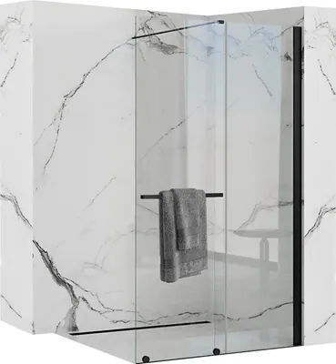 Immagine prodotto di Parete Doccia Rea Cortis Black 120