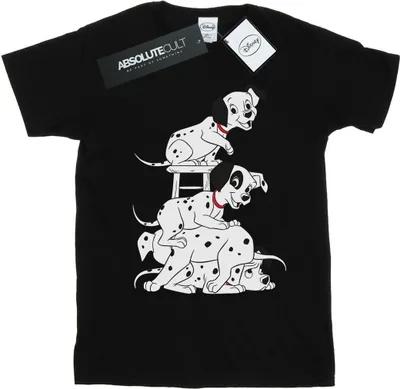 Produktbild von Disney - "101 Dalmatians" T-Shirt für Herren BI18344 (M) (Schwarz)