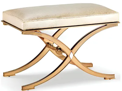Immagine prodotto di Pouf classico divano pelle tessuto tessuto seduta 78x43x50
