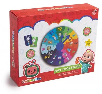 Immagine prodotto di Set puzzle orologio da pavimento Cocomelon